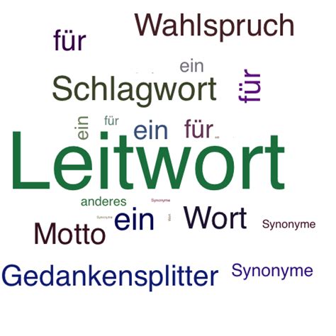 litwrot|Leitwort (III) .